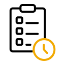 Ícone Processos simples e rápidos